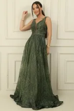 Simli Hayalet Tül Prenses Abiye