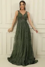 Simli Hayalet Tül Prenses Abiye