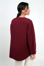 Gilet en cachemire 3 fils pour femme avec devant en dentelle