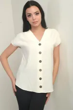 Women's Shawl Collar Oversize Shirt