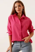 Oversize Long Basic Shirt