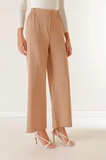 Elasticated Waist Lycra Fabric Palazzo Pants