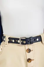 Ceinture agrafée