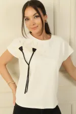 T-shirt à manches courtes imprimé floral