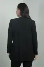 Ensemble deux pièces veste femme brodée pierre à manches longues BB