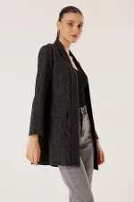Şal Yaka Sahte Cepli Karyağdı Kaşe Ceket