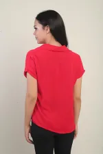 Chemisier Ayrobin à col polo et manches doubles