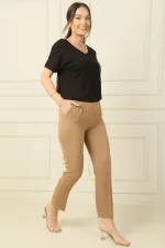 Pantalon à double poche et taille élastique
