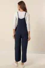 Askılı Yandan Cepli Ayrobin Bahçıvan Tulum