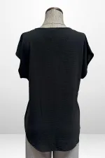 Kadın V Yaka Ayrobin Bluz