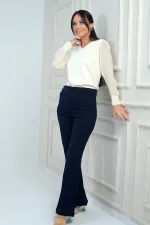 Kadın İspanyol Paça Pantolon