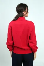 Beli Lastikli Torba Cepli Kaşe Bomber Mont