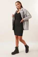 Beli Lastikli Full Likra Çelik İnterlop Etek