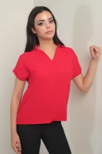 Chemisier Ayrobin à col polo et manches doubles