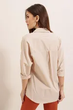 Oversize Long Basic Shirt
