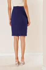 Kadın İthal Krep Küp Etek