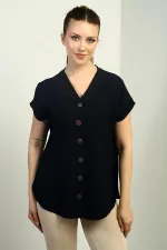 Women's Shawl Collar Oversize Shirt