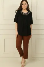 Yandan Cepli B.B Klasik Pantolon