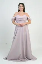 Robe à paillettes grande taille pour femme, à bretelles, laçage au dos, buste drapé, doublée et à armatures.