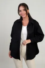 Chemise à poches boutonnées pour femme