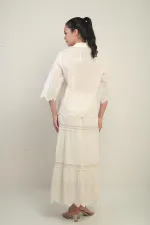 Kadın Gömlek-Etek Astarlı 2'li FistoTakım