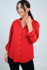 Women's Fold-Up Sleeve Lyocell Shirt