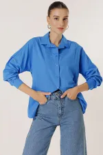 Oversize Long Basic Shirt