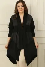 Cardigan combiné en viscose BB Turtle à col châle