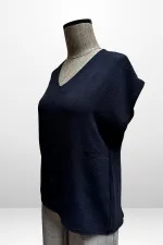 Kadın V Yaka Ayrobin Bluz