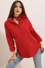 Oversize Long Basic Shirt