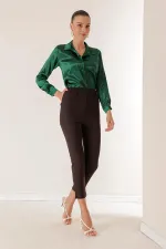 Beli Lastikli Cepli Dabıl Pantolon