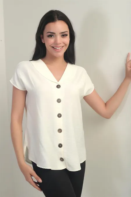 Women's Shawl Collar Oversize Shirt