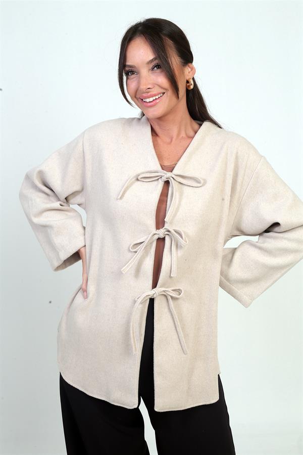 Gilet en cachemire 3 fils pour femme avec devant en dentelle