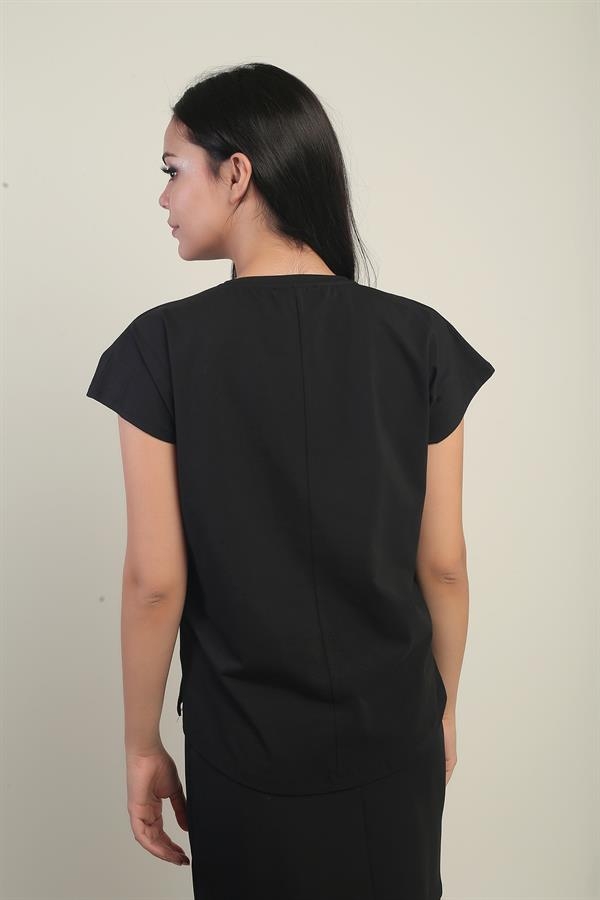 Women's Rose Detailed Lycra Blouse