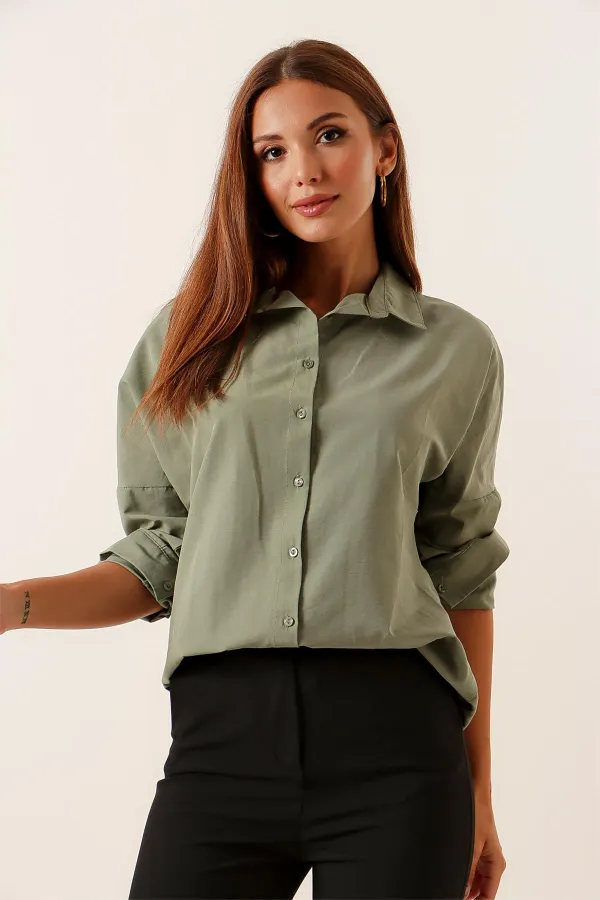 Oversize Long Basic Shirt