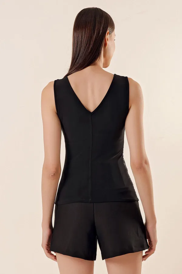 V Yaka Kolsuz Payet Bluz