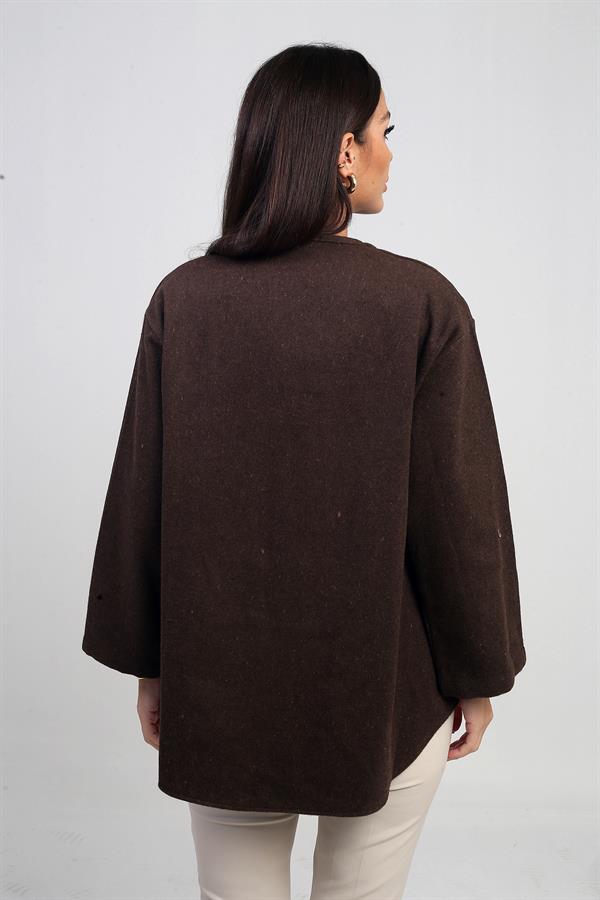 Gilet en cachemire 3 fils pour femme avec devant en dentelle