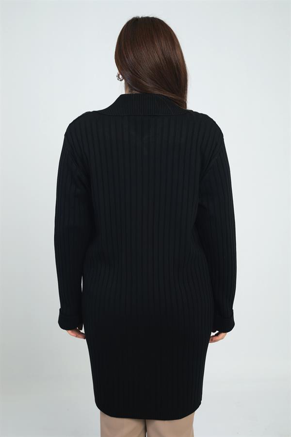 Gilet matelassé en maille grande taille avec poches tressées pour femme