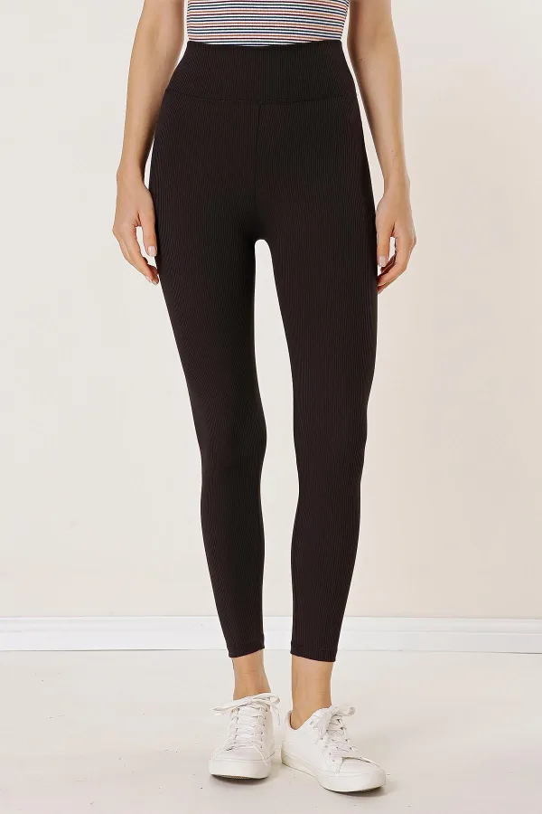 Collants épais à ceinture caraco