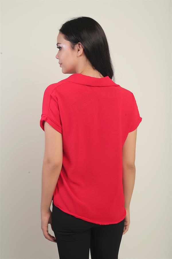 Chemisier Ayrobin à col polo et manches doubles