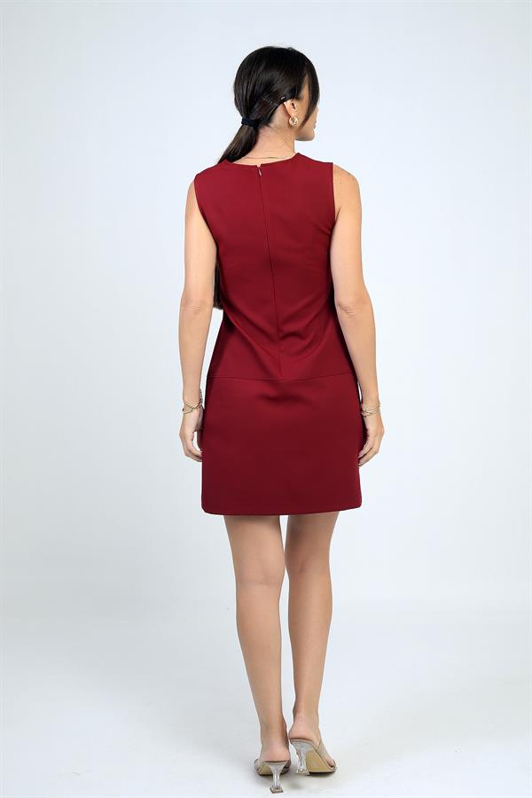 Kadın Fİloto Detaylı Kısa Elbise