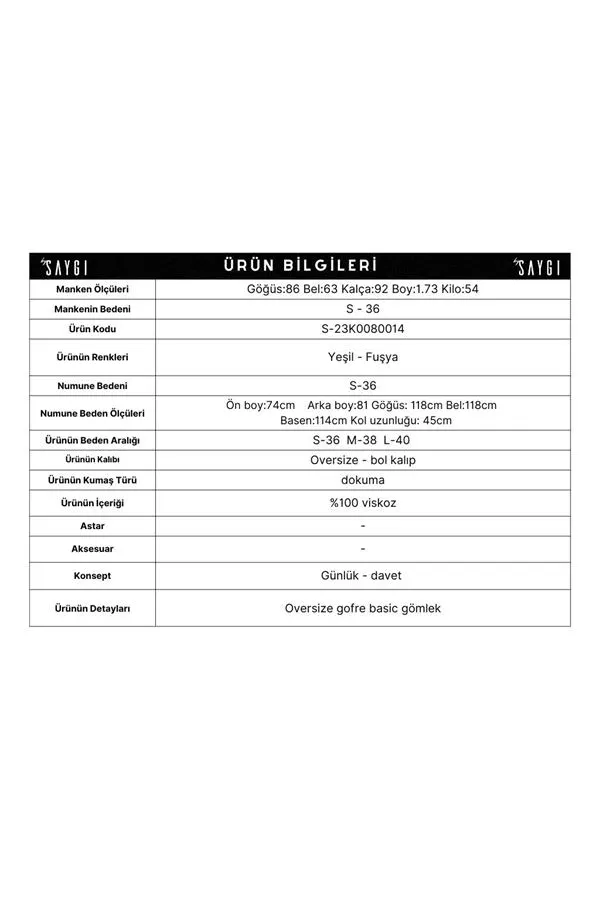 Waffle Oversize Shirt