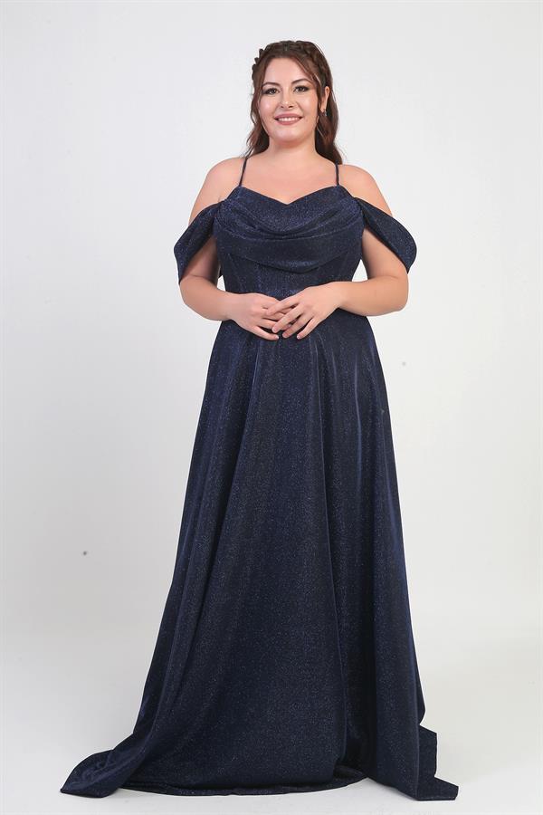 Robe à paillettes grande taille pour femme, à bretelles, laçage au dos, buste drapé, doublée et à armatures.