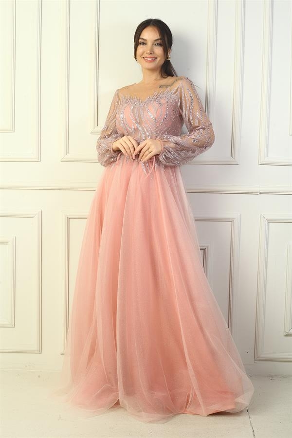 Robe de soirée longue à paillettes pour femme, avec lacets dans le dos et doublure scintillante