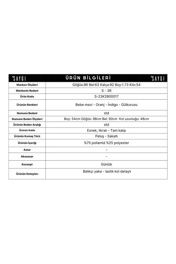 Balıkçı Yaka Yumoş Kazak