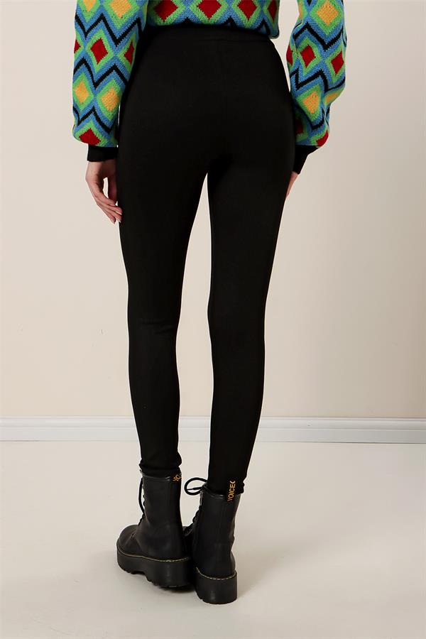 Leggings taille haute, doublés polaire, extensibles et gainants