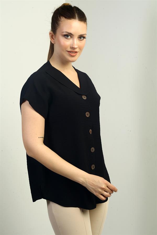 Women's Shawl Collar Oversize Shirt