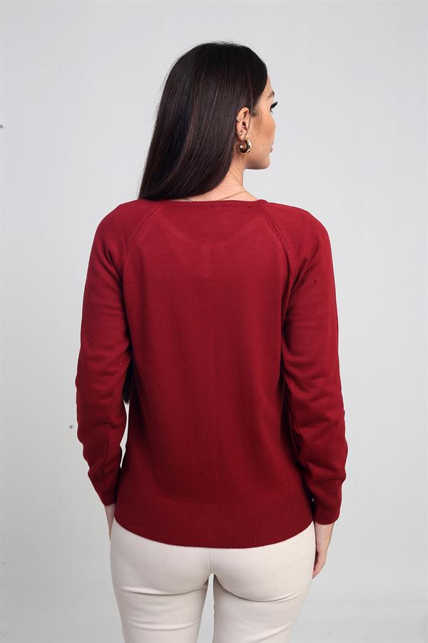 Gilet en maille boutonné pour femme