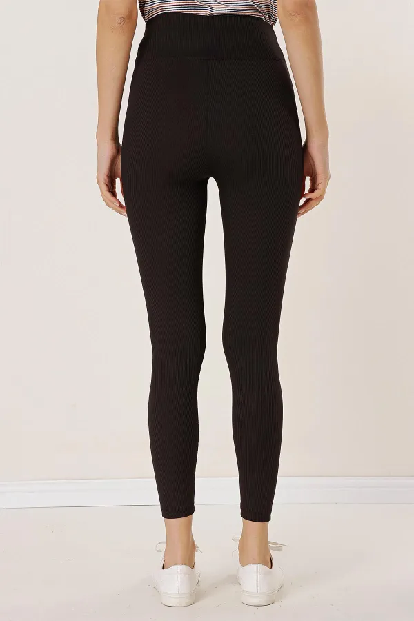 Collants épais à ceinture caraco