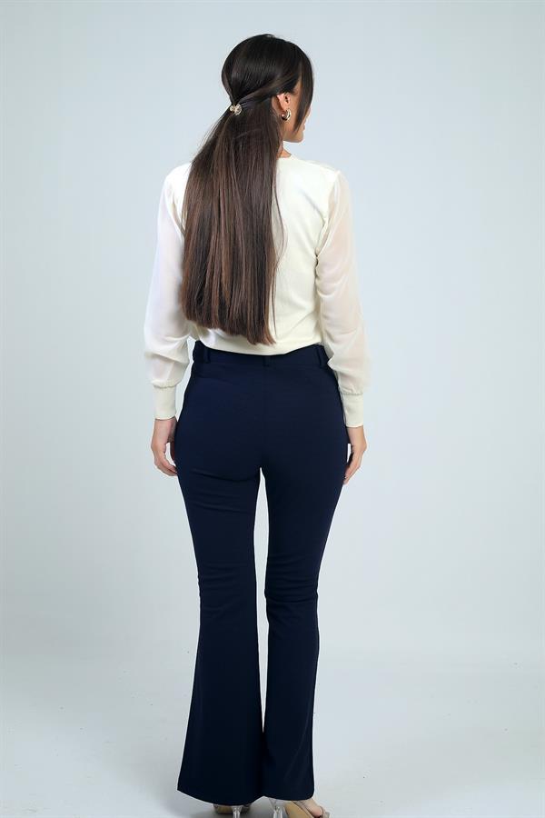 Kadın İspanyol Paça Pantolon